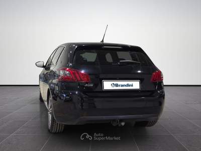Peugeot 308 308 5p 1.5 bluehdi allure s&s 130cv my20 Nero usata Firenze