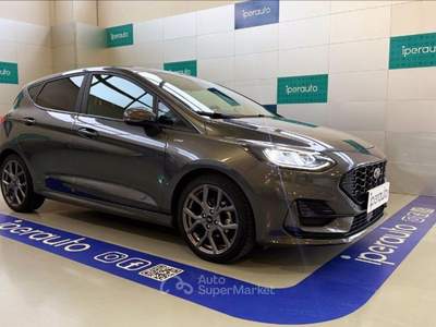 Ford Fiesta 5p 1.0 ecoboost h ST-Line 125cv Grigio usata Bergamo