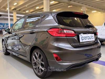 Ford Fiesta 5p 1.0 ecoboost h ST-Line 125cv Grigio usata Bergamo