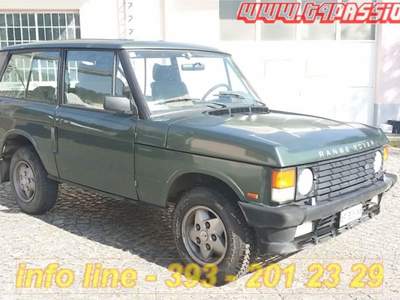 Land Rover Range Rover 200 Tdi 3 porte -Gancio Traino PERMUTE Verde usata COSSATO Land Rover Range Rover 200 Tdi 3 porte -Gancio Traino PERMUTE Verde usata COSSATO