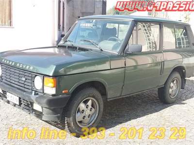 Land Rover Range Rover 200 Tdi 3 porte -Gancio Traino  PERMUTE Verde usata COSSATO
