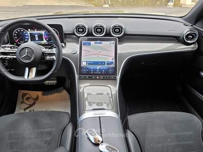 Mercedes-Benz Classe C 300d Mild Hybrid S.W. AMG DIGITAL LIGHT CAMERA 360° MEMORY FULL OPT Nero usata Serravalle