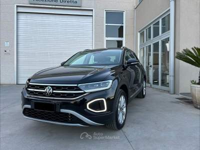 Volkswagen T-Roc Usato Garantito VW Pielle Auto Nero usata Santeramo in Colle