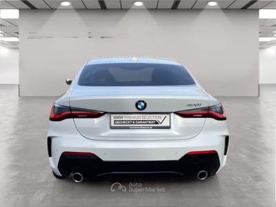 BMW Serie 4 420i 420i Coupé Msport CAMERA LED NAVI HARMAN KARDON Bianco usata Serravalle