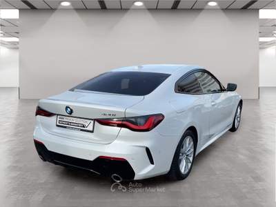 BMW Serie 4 420i 420i Coupé Msport CAMERA LED NAVI HARMAN KARDON Bianco usata Serravalle