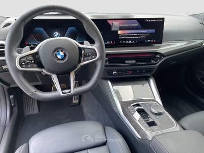BMW Serie 4 420i 420i Coupé Msport CAMERA LED NAVI HARMAN KARDON Bianco usata Serravalle