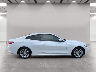 BMW Serie 4 420i 420i Coupé Msport CAMERA LED NAVI HARMAN KARDON Bianco usata Serravalle