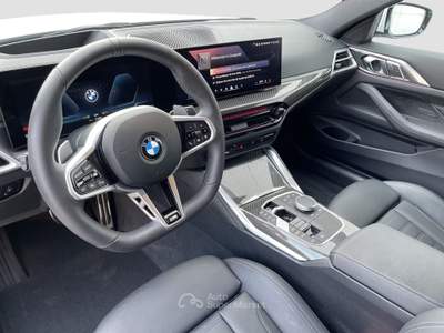 BMW Serie 4 420i 420i Coupé Msport CAMERA LED NAVI HARMAN KARDON Bianco usata Serravalle