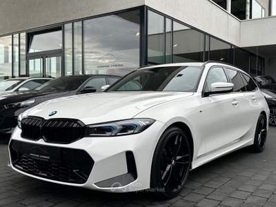 BMW Serie 3 320i 320i MSport Touring auto Head Up Camera 360° Gancio Bianco usata Serravalle