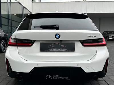 BMW Serie 3 320i 320i MSport Touring auto Head Up Camera 360° Gancio Bianco usata Serravalle