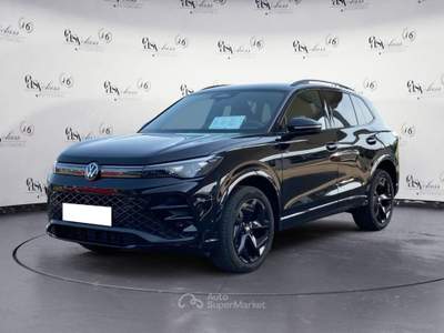 Volkswagen Tiguan 2.0 TDI 142KW SCR R-Line DSG 4MOTION DCC HEAD-UP CAMERA Nero usata Serravalle