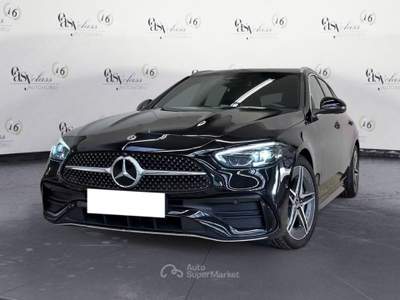 Mercedes-Benz Classe C C 300 d AMG Line ADVANCED PLUS LED CAMERA MBUX Nero usata Serravalle