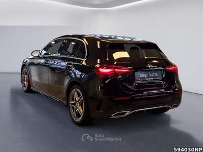 Mercedes-Benz Classe A A 200 AMG Line Advanced Plus MULTIBEAM LED CAMERA 360 MBUX Nero usata Serravalle