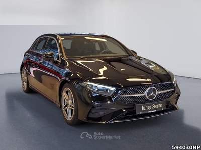 Mercedes-Benz Classe A A 200 AMG Line Advanced Plus MULTIBEAM LED CAMERA 360 MBUX Nero usata Serravalle