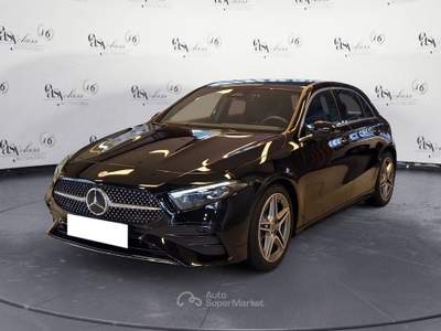 Mercedes-Benz Classe A A 200 AMG Line Advanced Plus MULTIBEAM LED CAMERA 360 MBUX Nero usata Serravalle