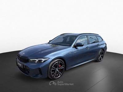 BMW Serie 3 320i 320i MSport Pro Touring auto Tetto Gancio Pelle Blu/Azzurro usata Serravalle