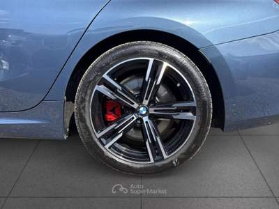BMW Serie 3 320i 320i MSport Pro Touring auto Tetto Gancio Pelle Blu/Azzurro usata Serravalle