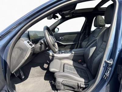 BMW Serie 3 320i 320i MSport Pro Touring auto Tetto Gancio Pelle Blu/Azzurro usata Serravalle