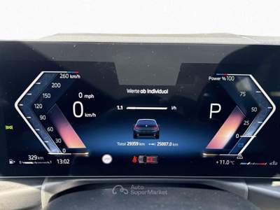 BMW Serie 3 320i 320i MSport Pro Touring auto Tetto Gancio Pelle Blu/Azzurro usata Serravalle