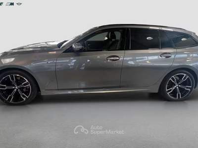 BMW Serie 3 Gran Turismo 318d 318d 48V MSport Touring auto Camera Live Cockpit 18" Grigio usata Serravalle