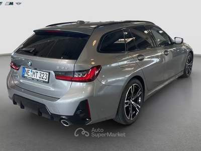 BMW Serie 3 Gran Turismo 318d 318d 48V MSport Touring auto Camera Live Cockpit 18" Grigio usata Serravalle