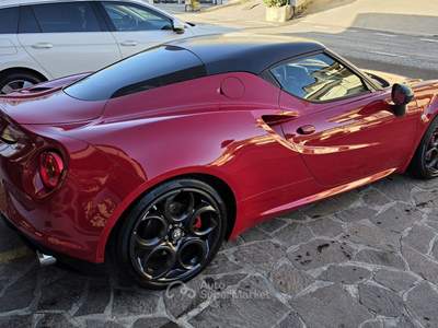 Alfa Romeo 4C 4C 1750 TBI CARBON PACK FARI XENON PLUS Rosso usata Serravalle