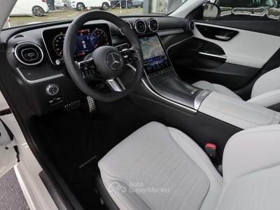 Mercedes-Benz Classe C 180 T Mild Hybrid AMG LINE LED CAMERA MBUX Bianco usata Serravalle