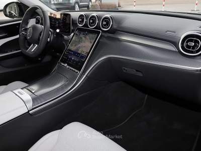 Mercedes-Benz Classe C 180 T Mild Hybrid AMG LINE LED CAMERA MBUX Bianco usata Serravalle