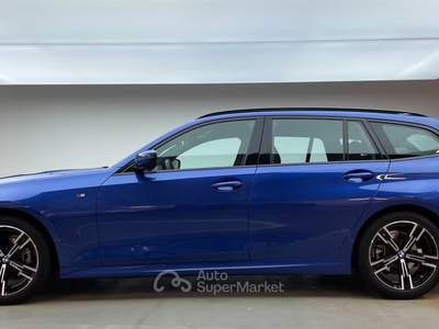 BMW Serie 3 Gran Turismo 318d 318i MSport Touring auto Live Cockpit Camera M Portimao Blu/Azzurro usata Serravalle