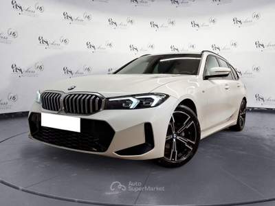 BMW Serie 3 Gran Turismo 318d 318i MSport Touring auto 18" Live Cockpit Camera Navi Bianco usata Serravalle