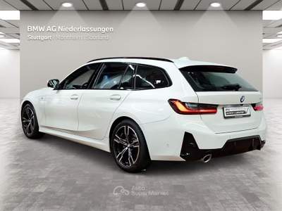 BMW Serie 3 Gran Turismo 318d 318i MSport Touring auto 18" Live Cockpit Camera Navi Bianco usata Serravalle