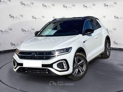 Volkswagen T-Roc 1.5 TSI ACT R-Line DSG NAVI ACC Bianco usata Serravalle