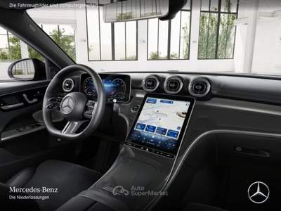Mercedes-Benz Classe C C 200 T AMG Line TETTO LED MBUX CAMERA 360 Grigio usata Serravalle