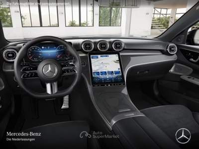 Mercedes-Benz Classe C C 200 T AMG Line TETTO LED MBUX CAMERA 360 Grigio usata Serravalle