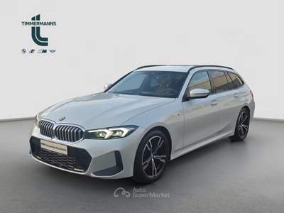 BMW Serie 3 Gran Turismo 318d 318d 48V MSport Touring auto Camera Live Cockpit 18" Grigio usata Serravalle