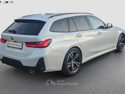 BMW Serie 3 Gran Turismo 318d 318d 48V MSport Touring auto Camera Live Cockpit 18" Grigio usata Serravalle