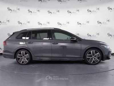 Volkswagen Golf Golf Variant 2.0 TDI 150 CV DSG SCR R-Line BLACK STYLE LED CAMERA HEAD-UP Grigio usata Serravalle