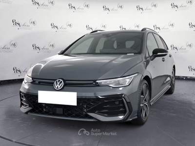 Volkswagen Golf Golf Variant 2.0 TDI 150 CV DSG SCR R-Line BLACK STYLE LED CAMERA HEAD-UP Grigio usata Serravalle