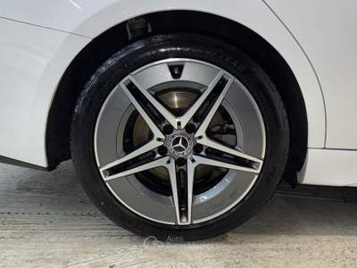 Mercedes-Benz Classe C C 200 d AMG Line ADVANCED LED CAMERA MBUX Bianco usata Serravalle