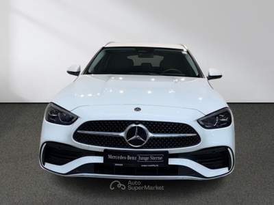 Mercedes-Benz Classe C C 200 d AMG Line ADVANCED LED CAMERA MBUX Bianco usata Serravalle