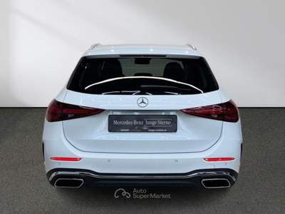 Mercedes-Benz Classe C C 200 d AMG Line ADVANCED LED CAMERA MBUX Bianco usata Serravalle