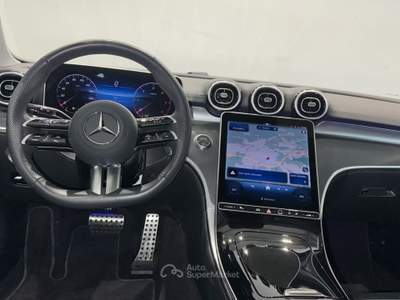 Mercedes-Benz Classe C C 200 d AMG Line ADVANCED LED CAMERA MBUX Bianco usata Serravalle