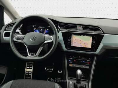 Volkswagen Touran 2.0 TDI SCR GOAL DSG LED IQLIGHT NAVI Nero usata Serravalle