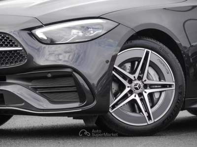 Mercedes-Benz Classe C C180 T AMG Camera Led 18" Mbux Nero usata Serravalle
