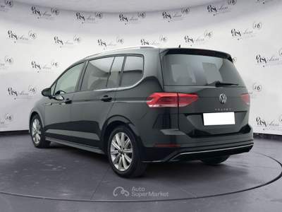 Volkswagen Touran 1.5 TSI R-LINE DSG CAMERA LED NAVI Nero usata Serravalle
