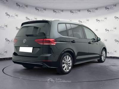 Volkswagen Touran 1.5 TSI R-LINE DSG CAMERA LED NAVI Nero usata Serravalle
