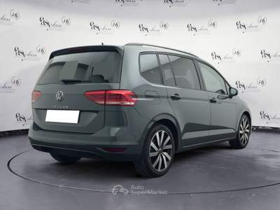 Volkswagen Touran 1.5 TSI HIGHLINE DSG LED MATRIX TETTO BLACK STYLE NAVI COCKPIT Grigio usata Serravalle