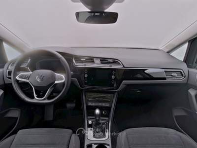 Volkswagen Touran 1.5 TSI HIGHLINE DSG LED MATRIX TETTO BLACK STYLE NAVI COCKPIT Grigio usata Serravalle