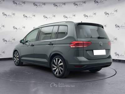 Volkswagen Touran 1.5 TSI HIGHLINE DSG LED MATRIX TETTO BLACK STYLE NAVI COCKPIT Grigio usata Serravalle