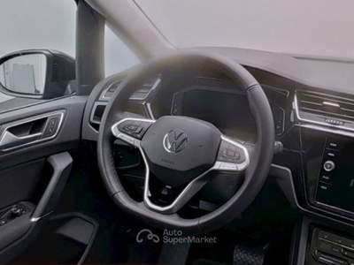 Volkswagen Touran 1.5 TSI HIGHLINE DSG LED MATRIX TETTO BLACK STYLE NAVI COCKPIT Grigio usata Serravalle